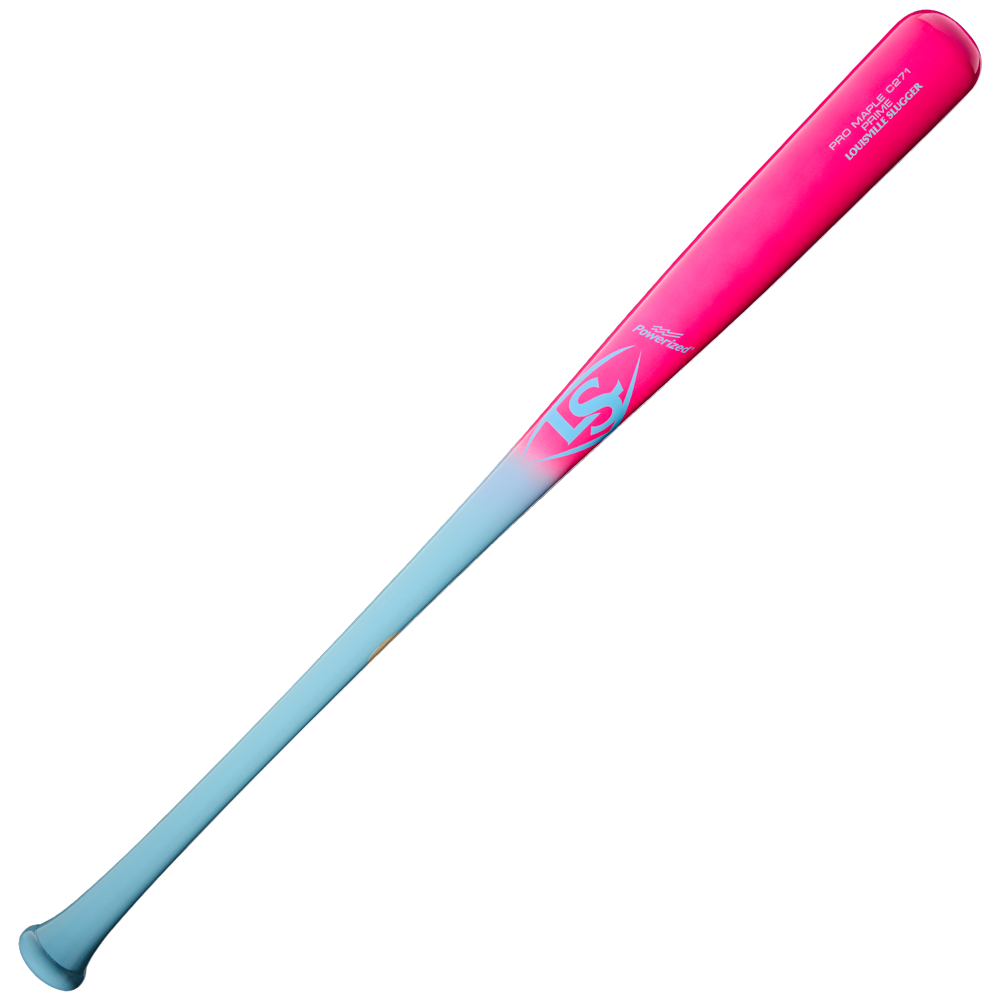 Louisville Slugger Pro Prime Cotton Candy C271 Maple Wood Baseball Bat: WBL4039010